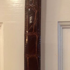 Men’s genuine alligator golf belts